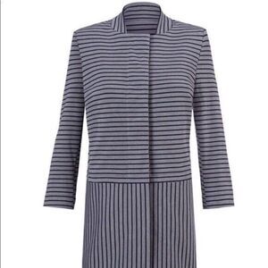 NEW CAbi Striped Car Coat Size Small